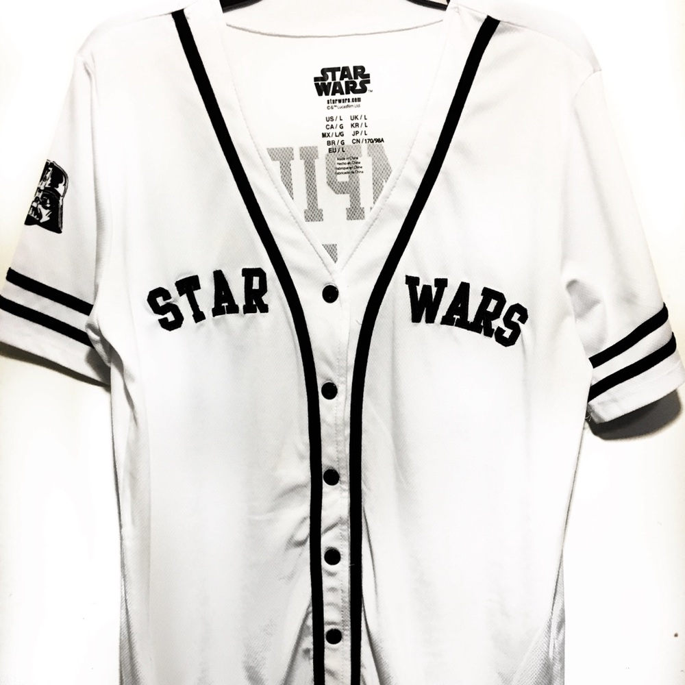 Star Wars Jersey Shirt Black/White ‘77